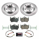 PowerStop OE Stock Replacement Low-Dust Ceramic Brake Pad and Rotor Kit