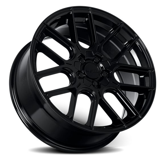 20x8.5 Katana KR04 Gloss Black 5x120 ET40 CB73.1 Wheel