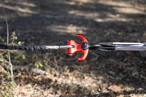 Rough Country Multi-Function Winch Cleat Black With Rubber Isolator