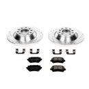 PowerStop Z23 Daily Driver Carbon-Fiber Ceramic Brake Pad and Drilled & Slotted