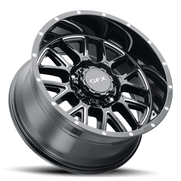 20x9 G-FX TM-5 Gloss Black Milled 5x139.7/150 ET18 wheel/rim
