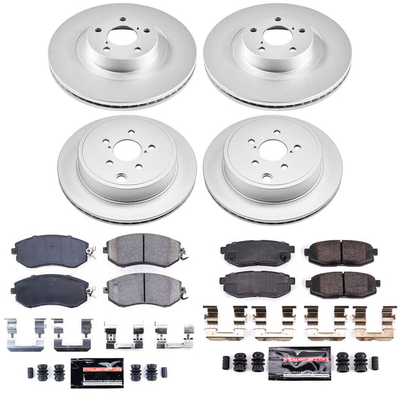 Z23 Daily Driver Premium Carbon-Fiber Ceramic Brake Pad and Fully Coated Rotor K