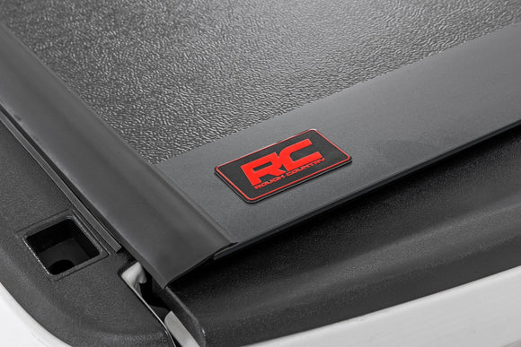 Rough Country Hard Low Profile Bed Cover 6'4" Bed For Ram 1500 09-18 2500 10-24