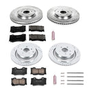 PowerStop Z23 Daily Driver Carbon-Fiber Ceramic Brake Pad and Drilled & Slotted