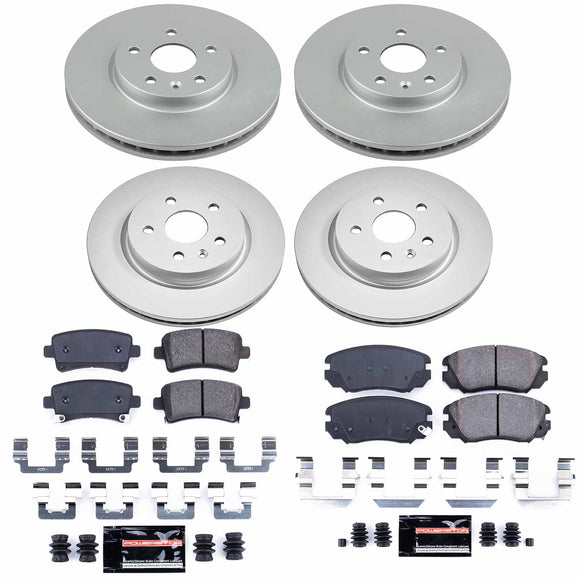 Z23 Daily Driver Premium Carbon-Fiber Ceramic Brake Pad and Fully Coated Rotor K