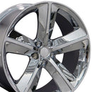 20" Replica Wheel DG05 Fits Dodge Charger SRT Rim 20x9 Chrome Wheel