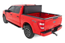Rough Country Hard Tri-Fold Bed Cover 5'7" Bed For Ford F-150 15-20
