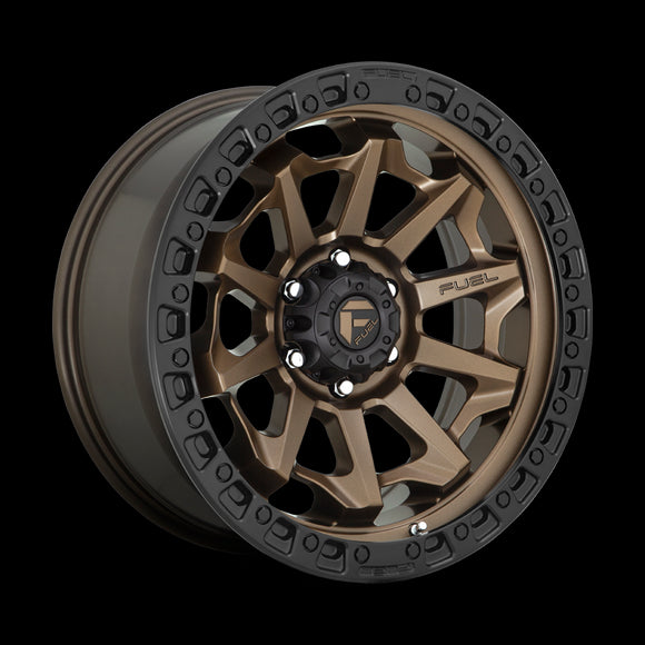 20X9 Fuel D696 Covert Matte Bronze Black Bead Ring 6X139.7 ET1 wheel/rim