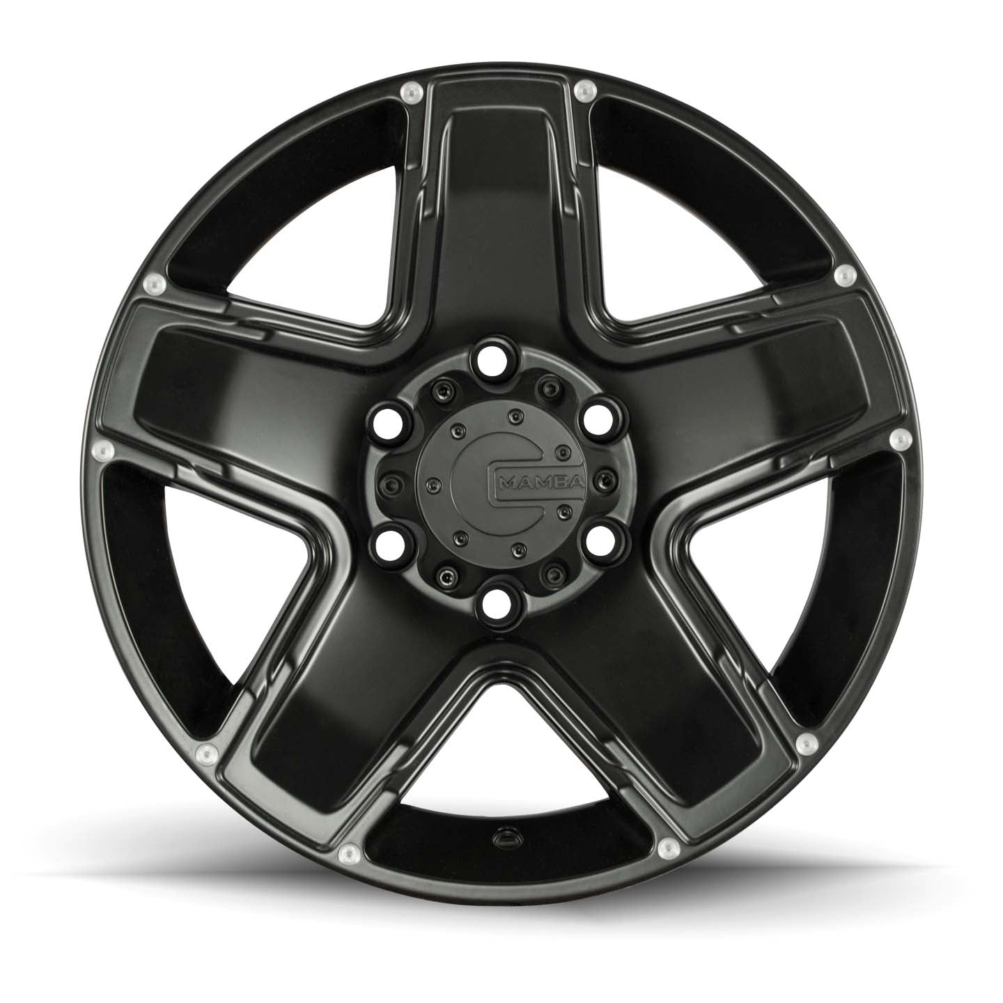 17x9 Mamba M13 Matte Black 5x127 5x5 ET-12 Wheel Rim