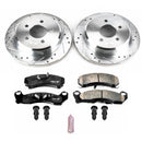 PowerStop Z23 Daily Driver Carbon-Fiber Ceramic Brake Pad and Drilled & Slotted
