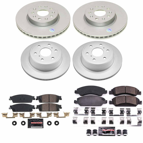 Z23 Daily Driver Premium Carbon-Fiber Ceramic Brake Pad and Fully Coated Rotor K