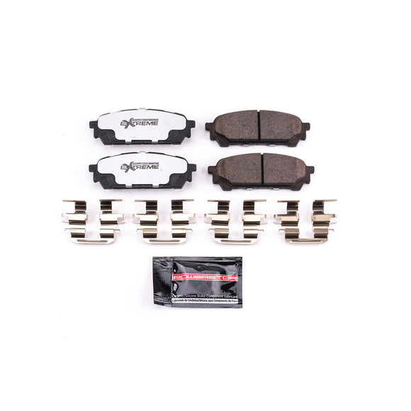 PowerStop Z26 Street Performance Carbon-Fiber Ceramic Brake Pads With Hardware