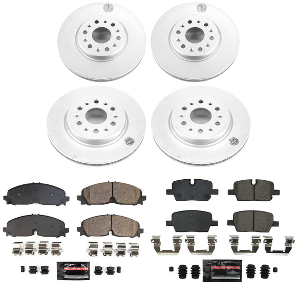 Z23 Daily Driver Premium Carbon-Fiber Ceramic Brake Pad and Fully Coated Rotor K