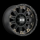 17X9 KMC XD XD829 Satin Black Machined Wheel/Rim 6x135 17-9 6-135 ET18-1