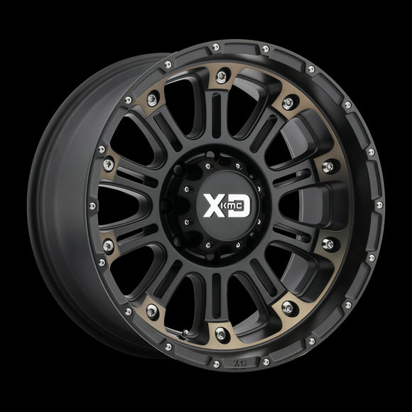 17X9 KMC XD XD829 Satin Black Machined Wheel/Rim 6x135 17-9 6-135 ET18