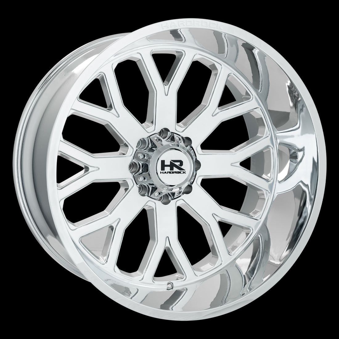 26x14 Hardrock Slammer Xposed Chrome 8x165.1 ET-76 wheel/rim - 0