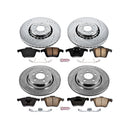 PowerStop Z23 Daily Driver Carbon-Fiber Ceramic Brake Pad and Drilled & Slotted