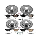 PowerStop Z23 Daily Driver Carbon-Fiber Ceramic Brake Pad and Drilled & Slotted