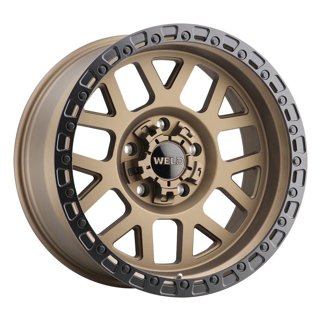 22x10 WELD Off-Road Cinch Bronze Black 5x127 5x139.7 5x5 5x5.5 ET-18 Wheel