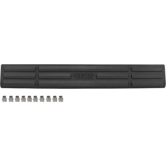 Westin Premier 6 Step Pad & Clips Molded Black Plastic 22-6003