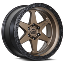 20x9 Lock Off-Road Olympus Matte Bronze Black Ring 5x127 5x5 ET0 Wheel Rim-3