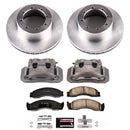 OE Stock Replacement Low-Dust Ceramic Brake Pad, Rotor and Caliper Kit