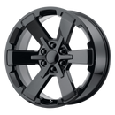 22X9 Performance Replicas PR189 Gloss Black 6X139.7 6X5.5 ET24 Wheel Rim