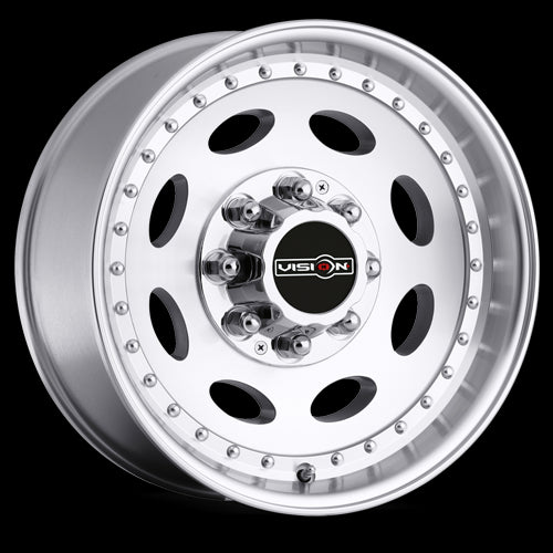 19.5x7.5 Vision 81 Heavy Hauler Machined 8x170 ET0 Wheel Rim