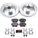 PowerStop Z23 Daily Driver Carbon-Fiber Ceramic Brake Pad and Drilled & Slotted