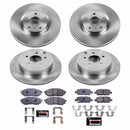 PowerStop Track Day High-Performance Brake Pad and Rotor Kit