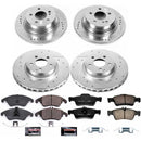 PowerStop Z23 Daily Driver Carbon-Fiber Ceramic Brake Pad and Drilled & Slotted