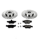PowerStop Z23 Daily Driver Carbon-Fiber Ceramic Brake Pad and Drilled & Slotted