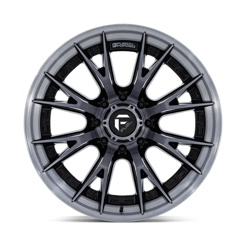 22x10 Fuel Off-Road FC402 Catalyst Gloss Black Gray Tint 8x180 ET-18 Wheel