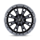 22x10 Fuel Off-Road FC402 Catalyst Gloss Black Gray Tint 8x180 ET-18 Wheel
