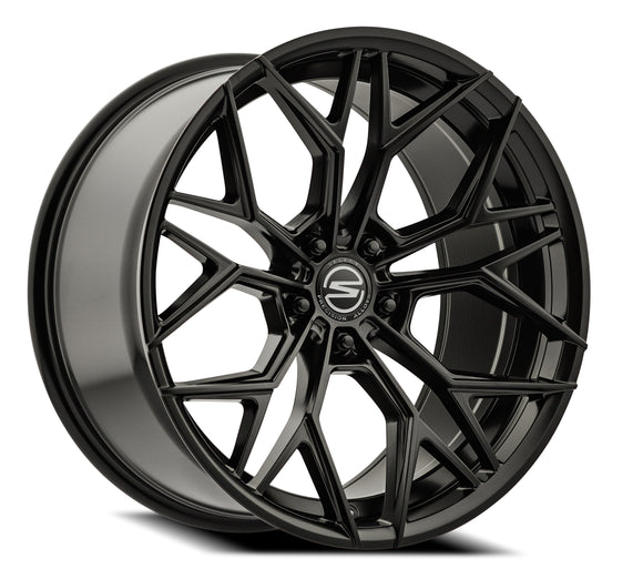 20x9 Select Precision Alloys Syndicate Satin Black 5x120 ET20 Wheel
