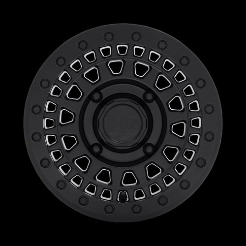 14X7 Black Rhino Powersports Parker UTV Beadlock Black 4X137 ET36 Wheel