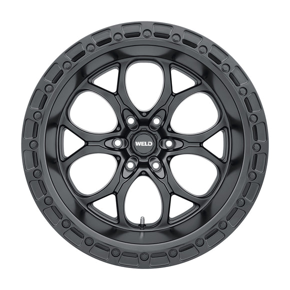 20x10 WELD Off-Road Ledge Six Black / Black 6x139.7 6x5.5 ET-18 Wheel Rim