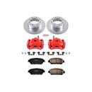 PowerStop Z23 Daily Driver Carbon-Fiber Ceramic Pads Drilled & Slotted Rotor & C