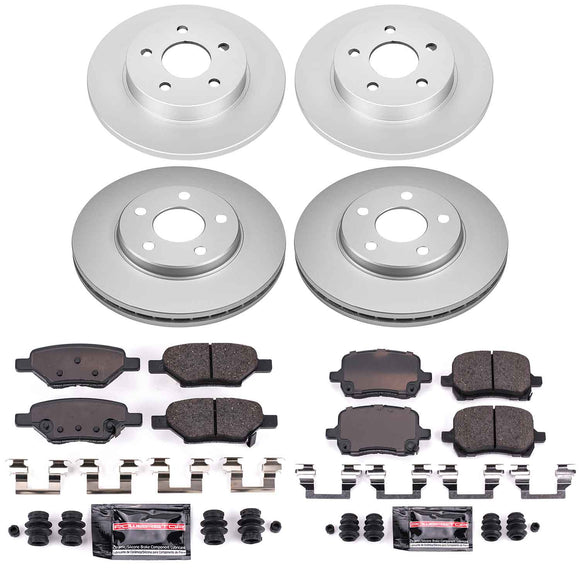 Z23 Daily Driver Premium Carbon-Fiber Ceramic Brake Pad and Fully Coated Rotor K