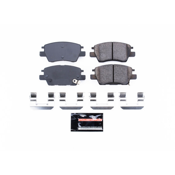 PowerStop Z23 Evolution Sport Carbon-Fiber Brake Pads With Hardware
