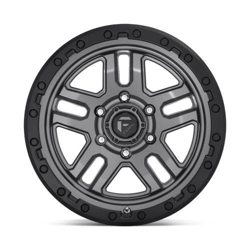 20x9 Fuel Off-Road D701 Ammo Matte Gun Metal Black Bead Ring 6x139.7 ET20 Wheel