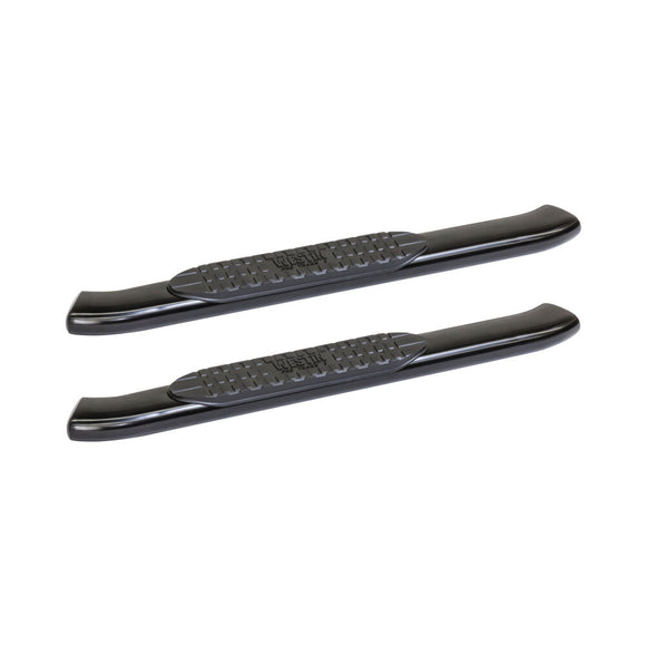 Westin PRO TRAXX 5 Oval Nerf Step Bars Powder Coated Black Steel 21-53705