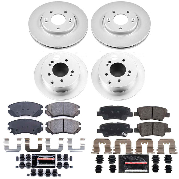 Z23 Daily Driver Premium Carbon-Fiber Ceramic Brake Pad and Fully Coated Rotor K