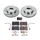 PowerStop OE Stock Replacement Low-Dust Ceramic Brake Pad and Rotor Kit