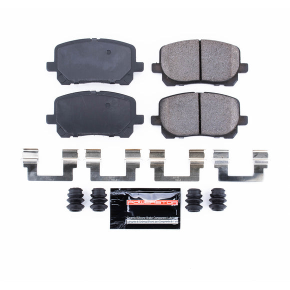 PowerStop Z23 Evolution Sport Carbon-Fiber Brake Pads With Hardware