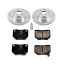 PowerStop Z23 Daily Driver Carbon-Fiber Ceramic Brake Pad and Drilled & Slotted