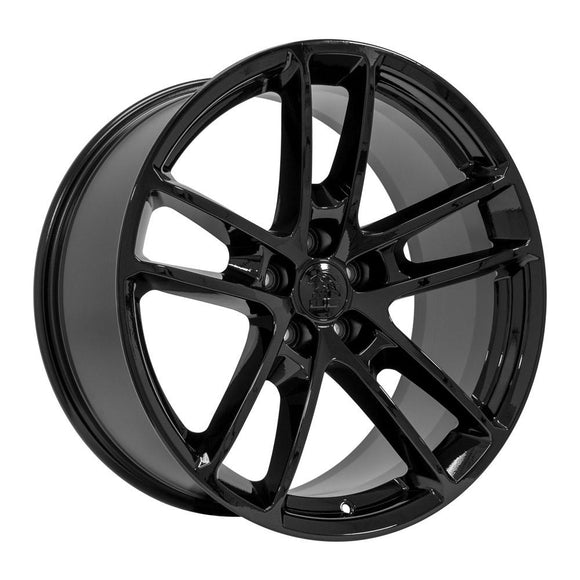 20" Replica DG23 fits Dodge Challenger 20x9 Gloss Black
