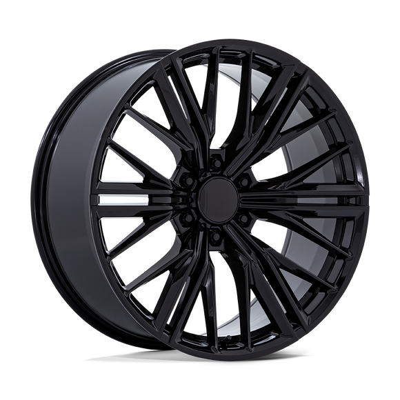 22X9.5 Performance Replicas PR227 Gloss Black 6x139.7 ET18 Wheel Rim