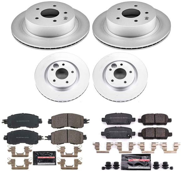 Z23 Daily Driver Premium Carbon-Fiber Ceramic Brake Pad and Fully Coated Rotor K