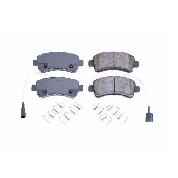 PowerStop Z17 Evolution Ceramic Brake Pads With Hardware